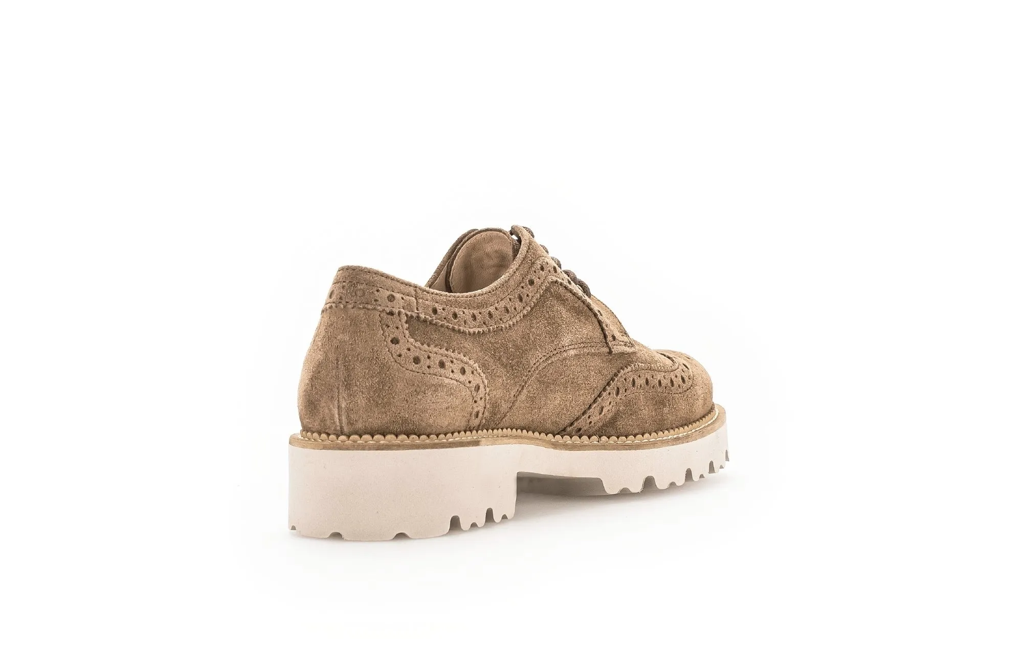 '35.244.14' women's lace-up derby shoe - brown