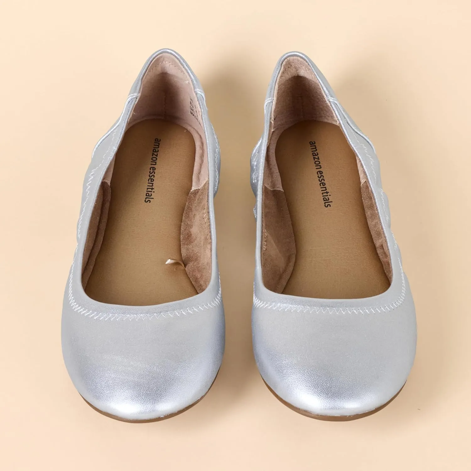 Amazon Essentials Women's Belice Slip On Ballet Flat