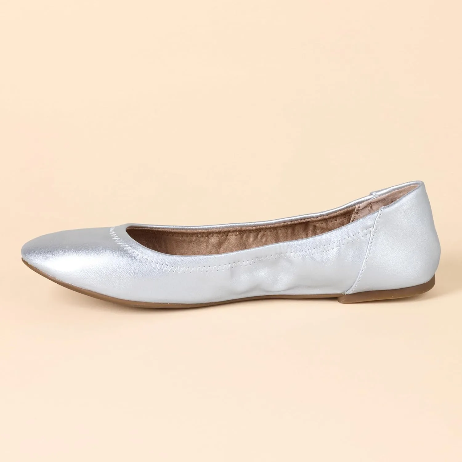 Amazon Essentials Women's Belice Slip On Ballet Flat