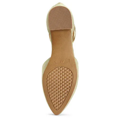 Ankle Girl Aerosoles Excellent aftercare Combo Ballet Dipped Flats Timely resolution Green Next Straps Door Metallic