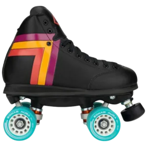Antik Skates - Black Skyhawk Indoor - Roller Skate Set