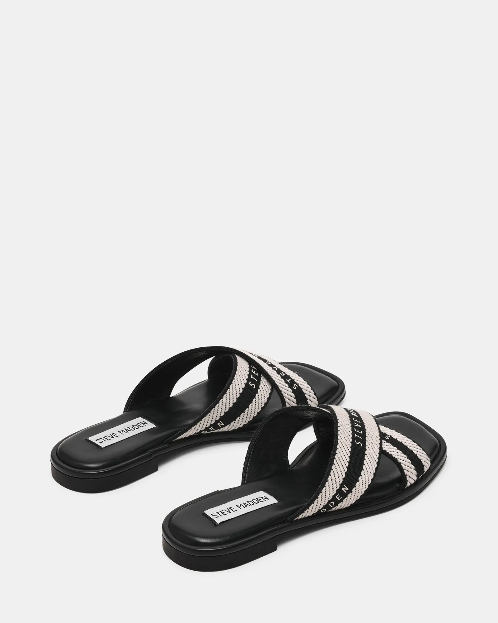 ARROWS BLACK SANDALS