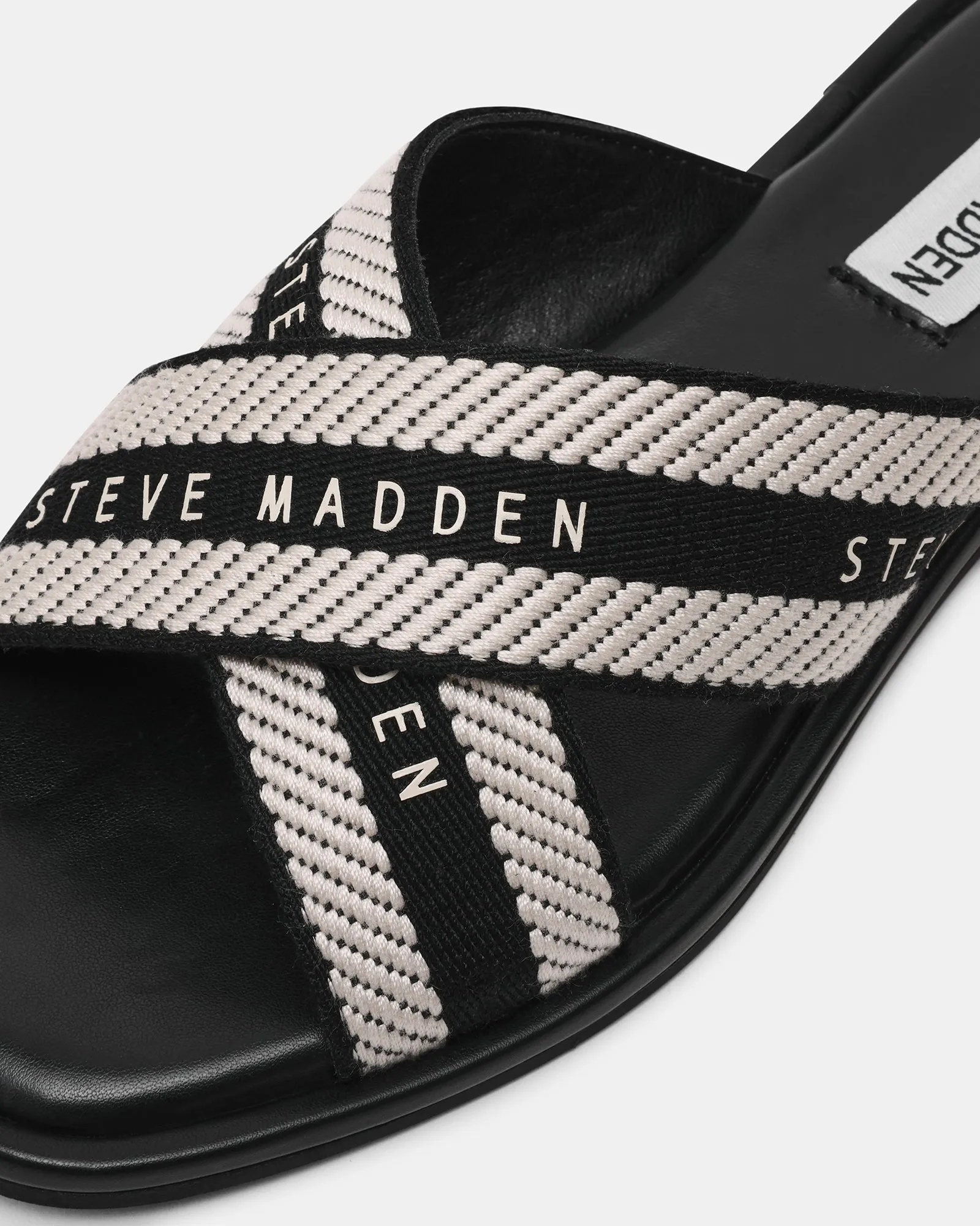 ARROWS BLACK SANDALS