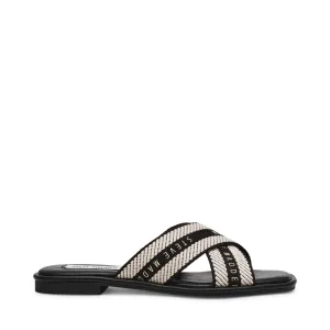 ARROWS BLACK SANDALS