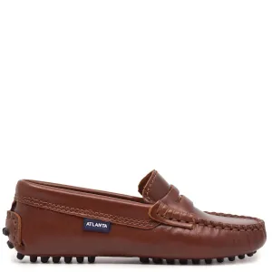 Atlanta Mocassin Camel Antik Penny Driver