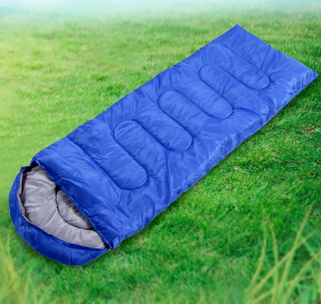 ausuky Waterproof Sleeping Bag Outdoor Survival Thermal Travel Hiking Camping Envelope 83 x 29.5 inch