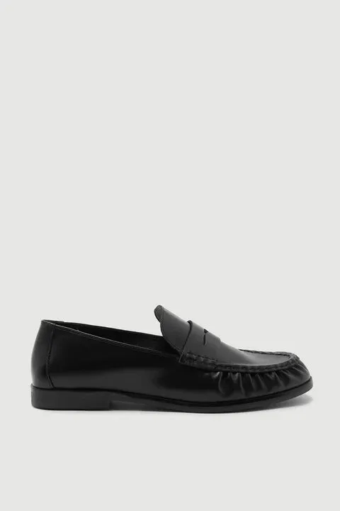 Avenue Leather Loafer | Black