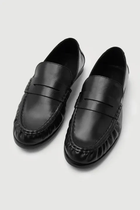 Avenue Leather Loafer | Black