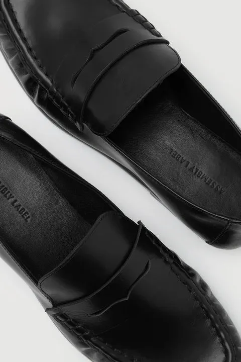 Avenue Leather Loafer | Black