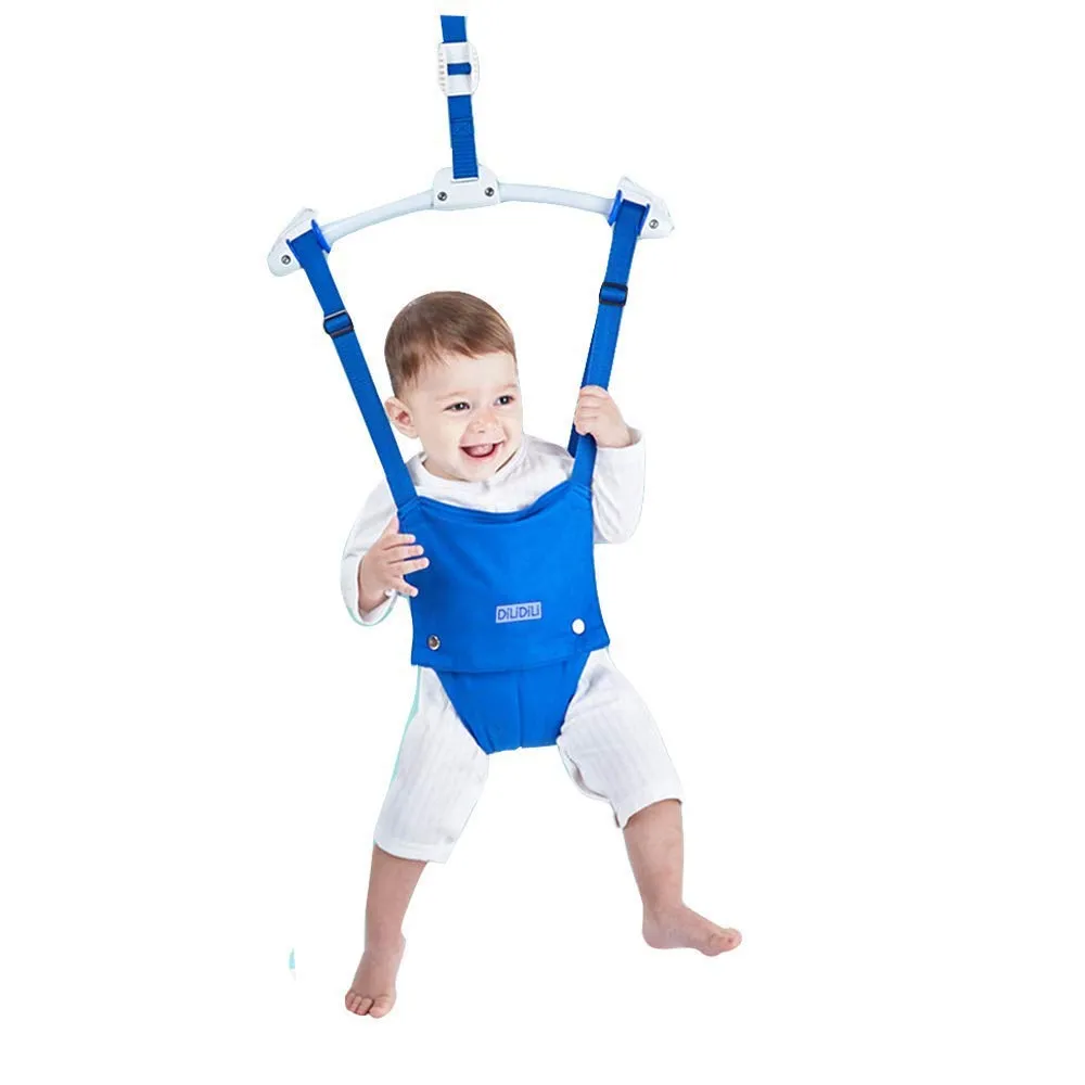 Baby Door Jumpers and Bouncers Exerciser with Door Clamp Adjustable Strap Baby Door Jumper for Baby Toddler Infant 6-24 Months Indoor Baby Door Jumper