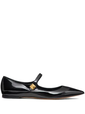 ballerinas leather Highly recommended patent Tiptoe Premium-grade
