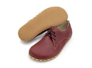Barefoot Derby Shoes Burgundy