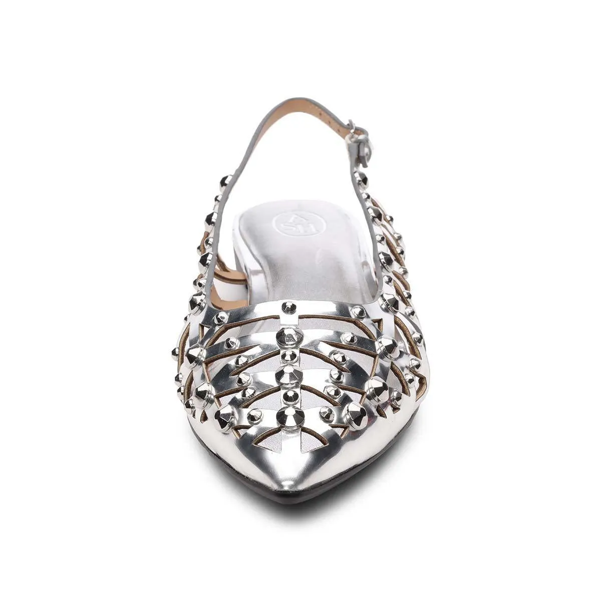 Bazaar Studded Slingback Ballet Flat