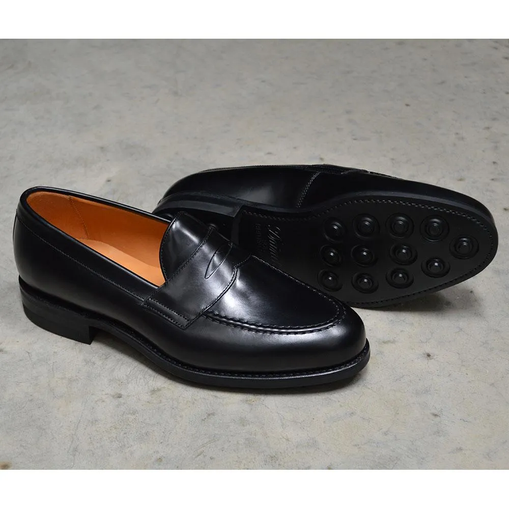 Berwick 1707 Penny Loafer (9628) Black Hi-Shine (Dainite)