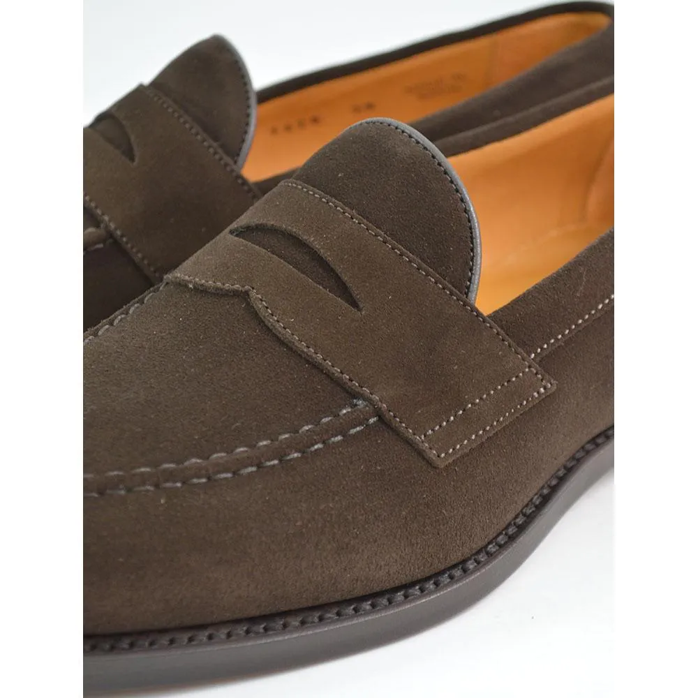 Berwick 1707 Penny Loafer (9628) Dark Brown Suede (Dainite)