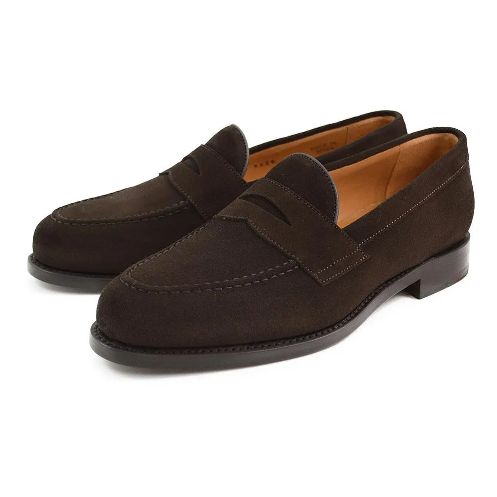 Berwick 1707 Penny Loafer (9628) Dark Brown Suede (Dainite)