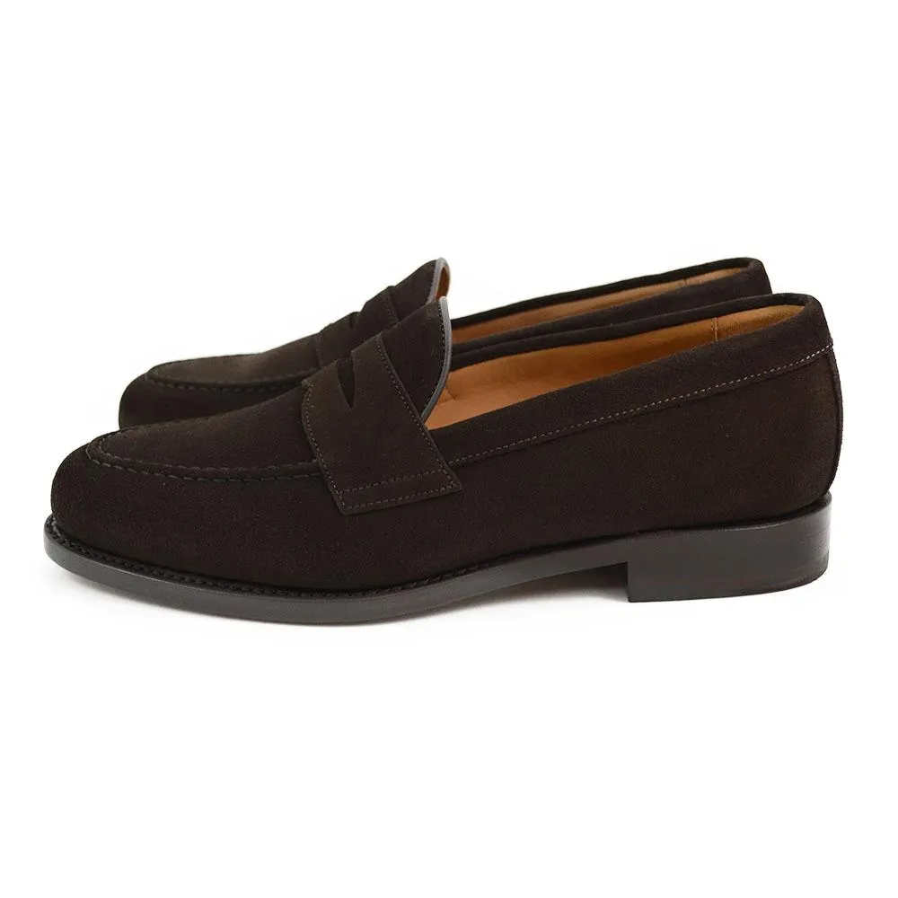Berwick 1707 Penny Loafer (9628) Dark Brown Suede (Dainite)