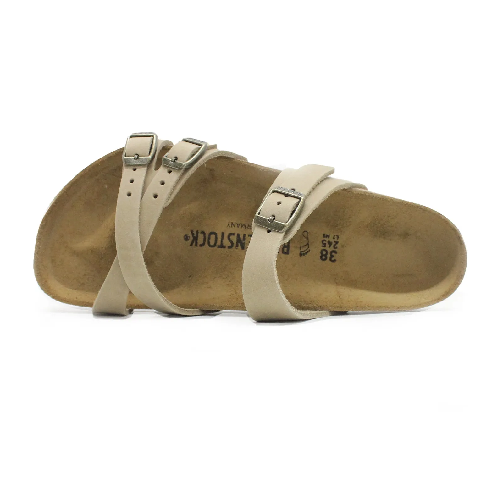 Birkenstock Franca Oiled Leather Unisex Slides Sandals