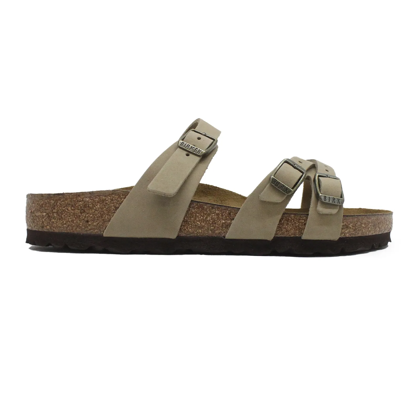 Birkenstock Franca Oiled Leather Unisex Slides Sandals