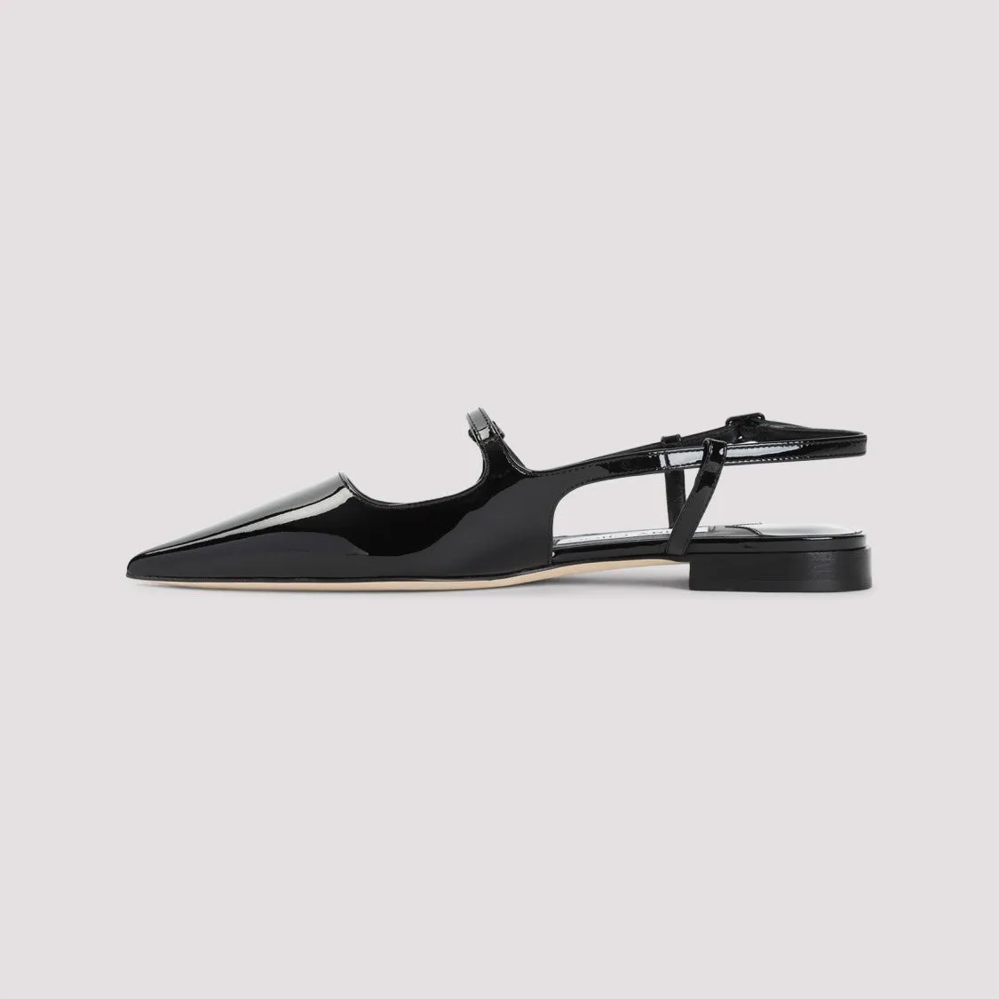 Black Didi Flat Mules