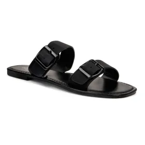 Black Slip-On with two straps