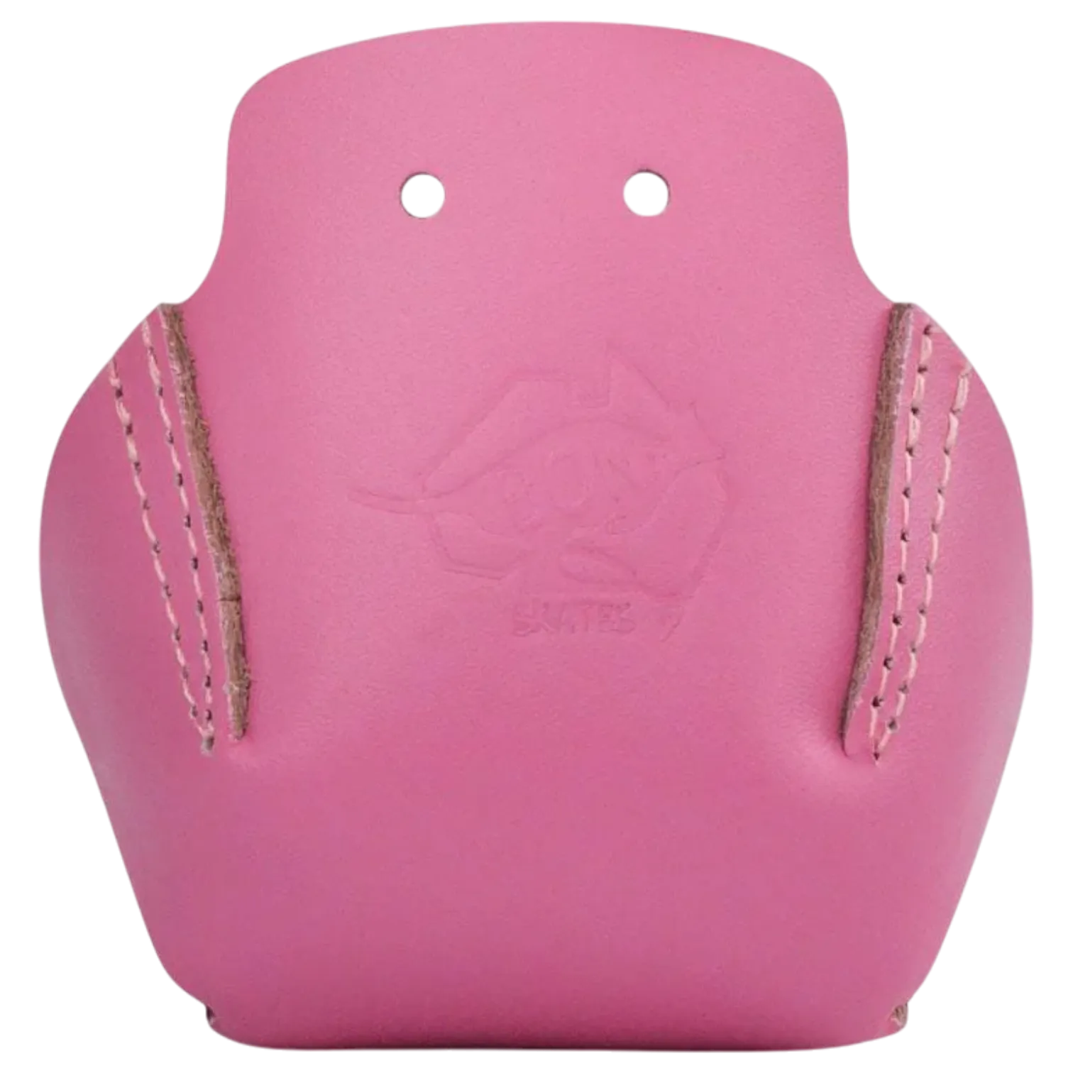 Bont - Cherry Blossom Pink Stitched Leather Toe Cap Protectors - Sold In Pairs