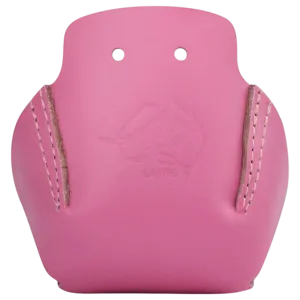 Bont - Cherry Blossom Pink Stitched Leather Toe Cap Protectors - Sold In Pairs