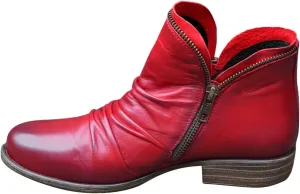 Boots for Women Ankle Booties Womens Leather Ankle Boots Casual Low Heel Side Zipper Short Booties Walking Shoes