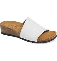 Bos & Co Lux Slip On Cork Sandal