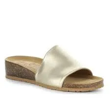 Bos & Co Lux Slip On Cork Sandal
