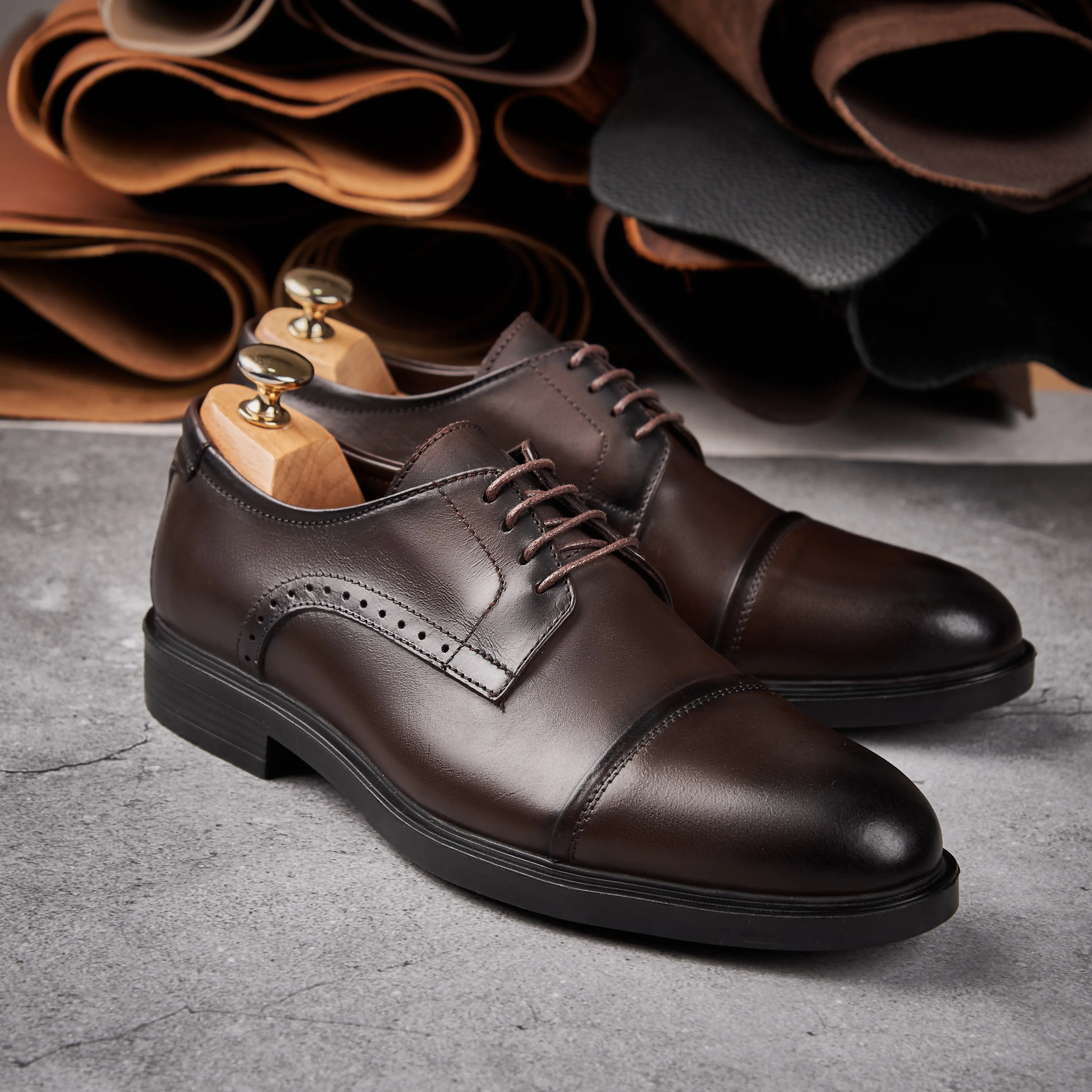 Cap Toe Derby