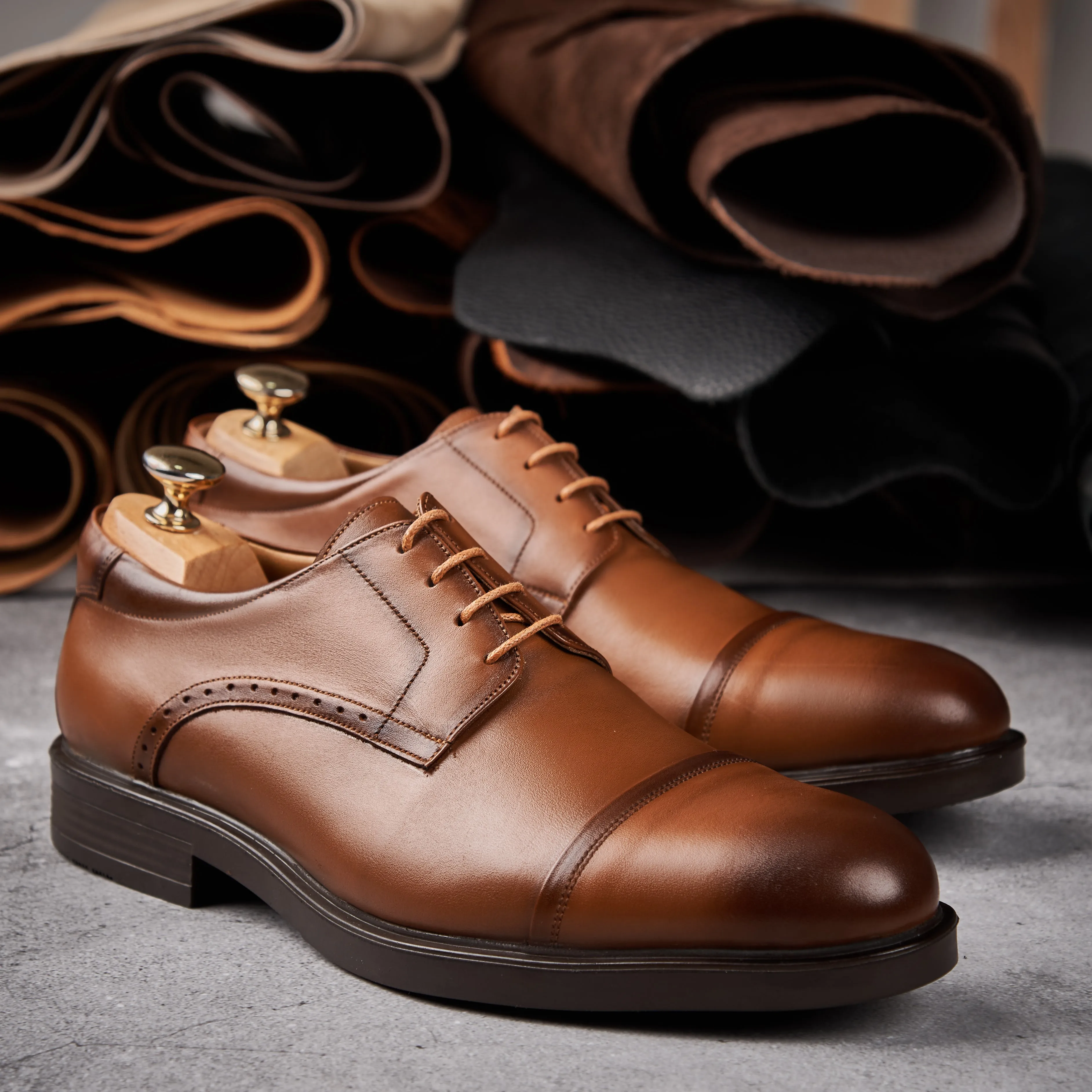 Cap Toe Derby