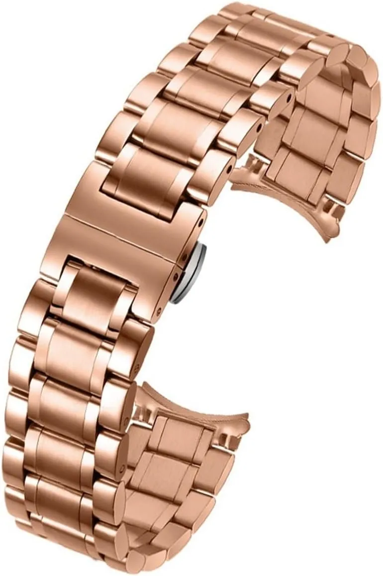 CAREG Stainless Steel Watch Band 18mm 20mm 22mm 24mm Bracelet Women/Men's Wrist Strap Suitable Fit For Various Brand Watchband Durable