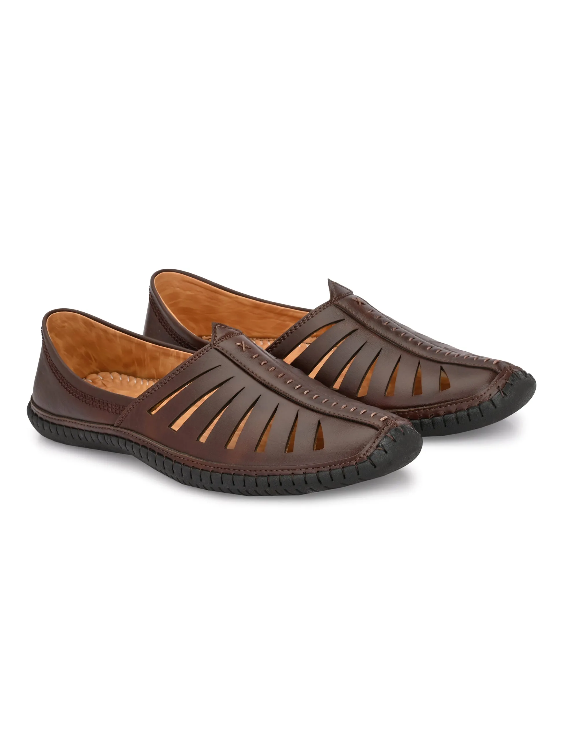 CARLO ROMANO By Wasan Shoes Men's Vegan Leather Nagra shoes