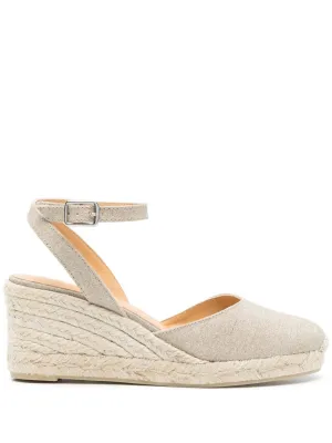Castaner Beige Flat Espadrilles