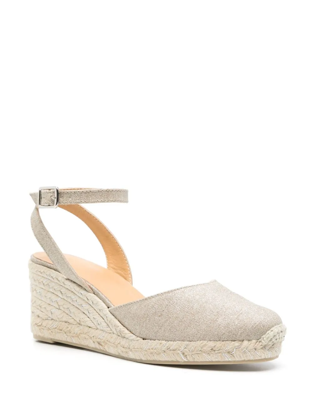 Castaner Beige Flat Espadrilles