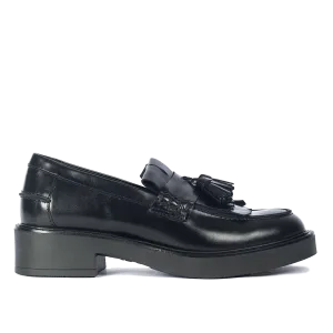 Chunky Penny Loafer mit Fransen- und Quastendetail