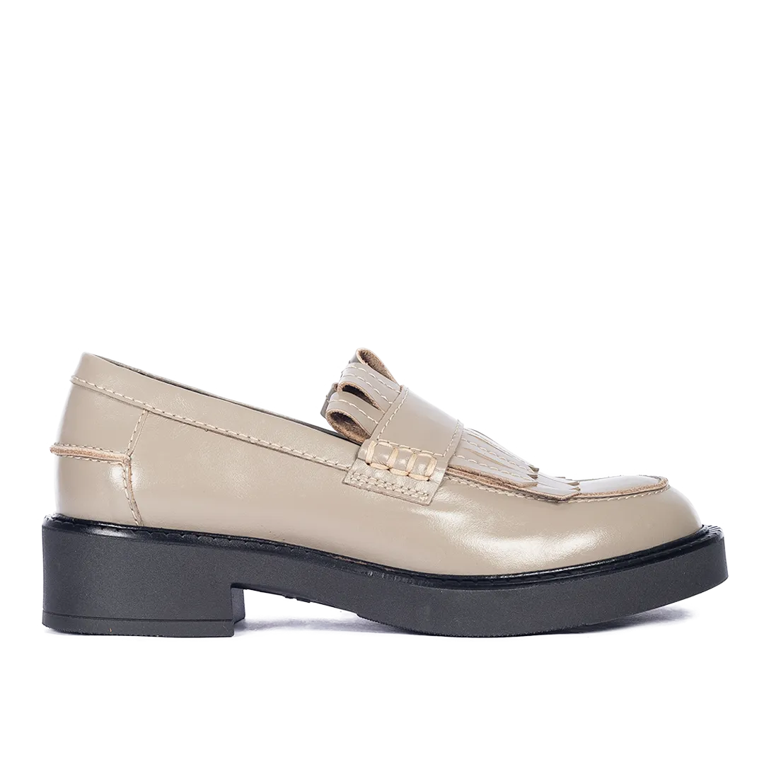 Chunky Penny Loafer mit Fransen