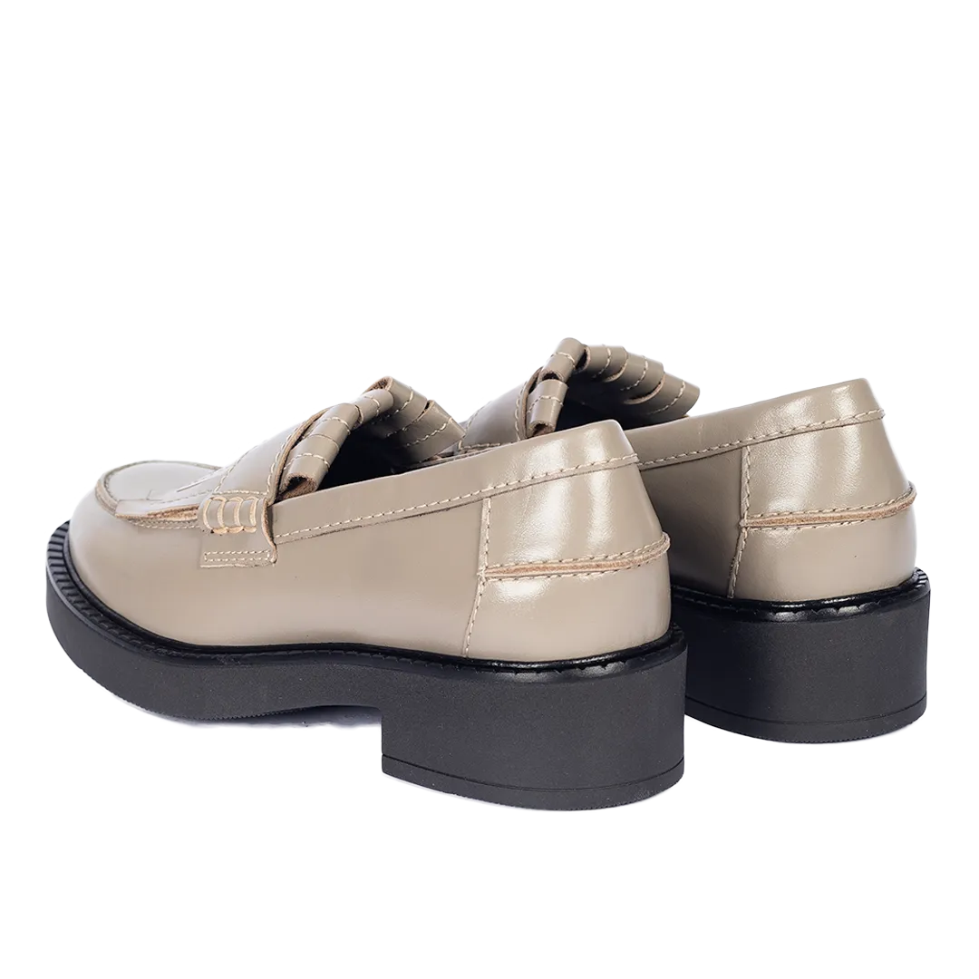 Chunky Penny Loafer mit Fransen