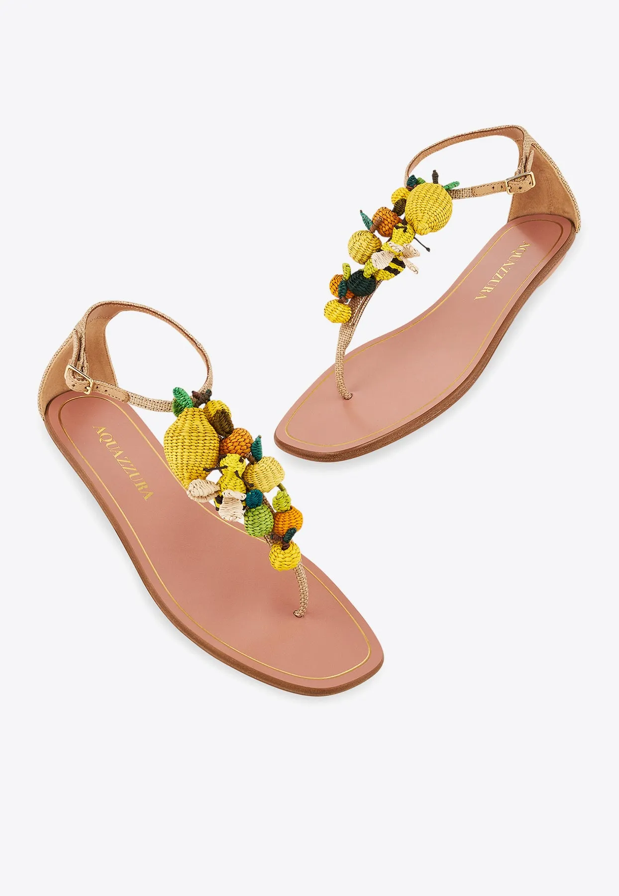 Citrus Punch Flat Sandals