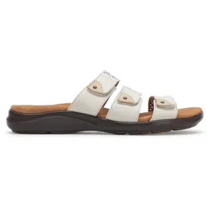 Clarks Kitly Walk Leather Women's Slider Sandals