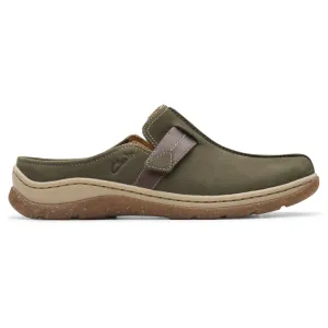 Clarks Orlene Olive Combi Nubuck Clog (Women's)