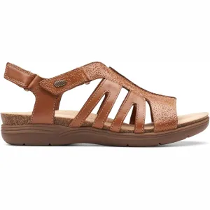 Clarks Women's April Belle Tan Leather 26177021