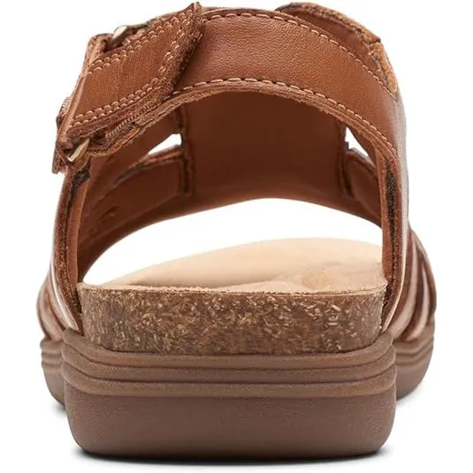 Clarks Women's April Belle Tan Leather 26177021