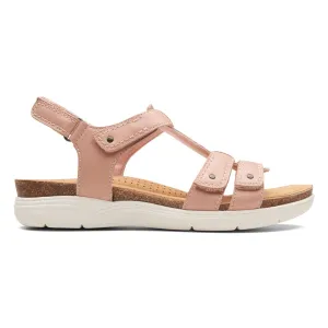 Clarks Women's April Cove Blush | Dark Tan Leather