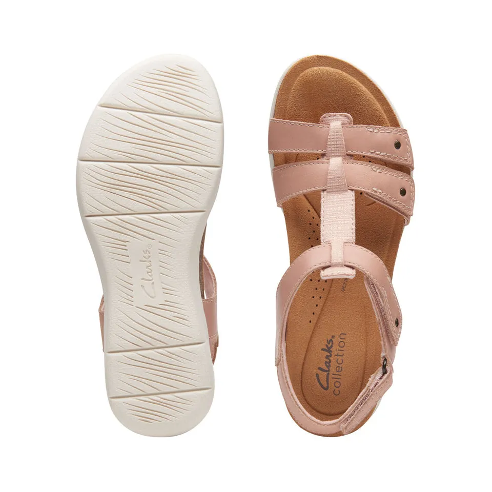 Clarks Women's April Cove Blush | Dark Tan Leather