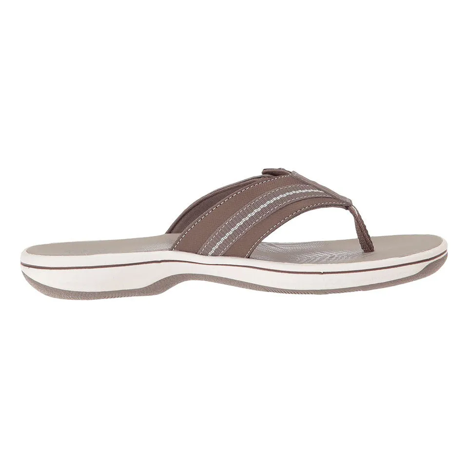Clarks Women's Brinkley Jazz White | Pewter Synthetic