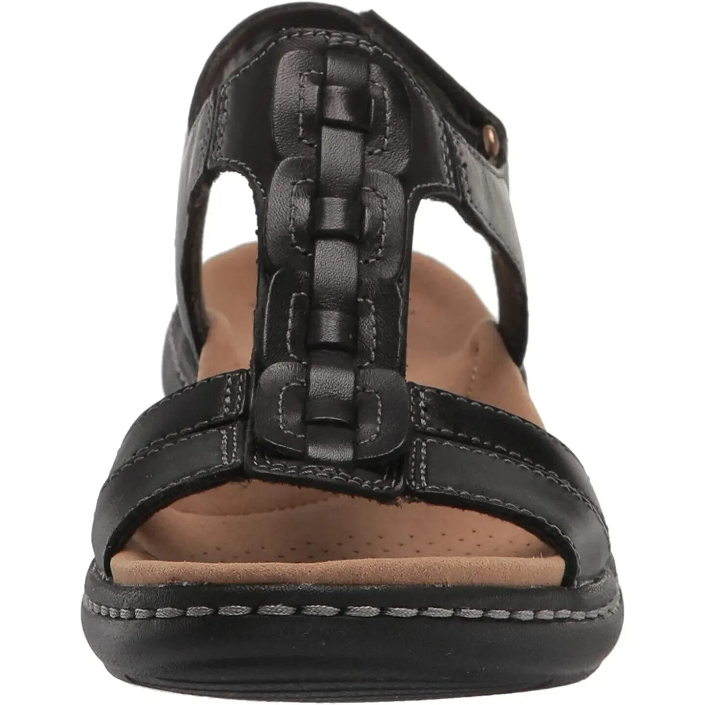 Clarks Women's Laurieann Kay Shoes Black Leather