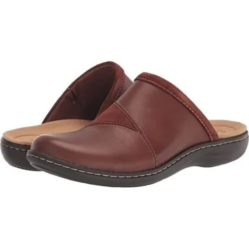 Clarks Women's Laurieann Kyla Dark Tan Combi