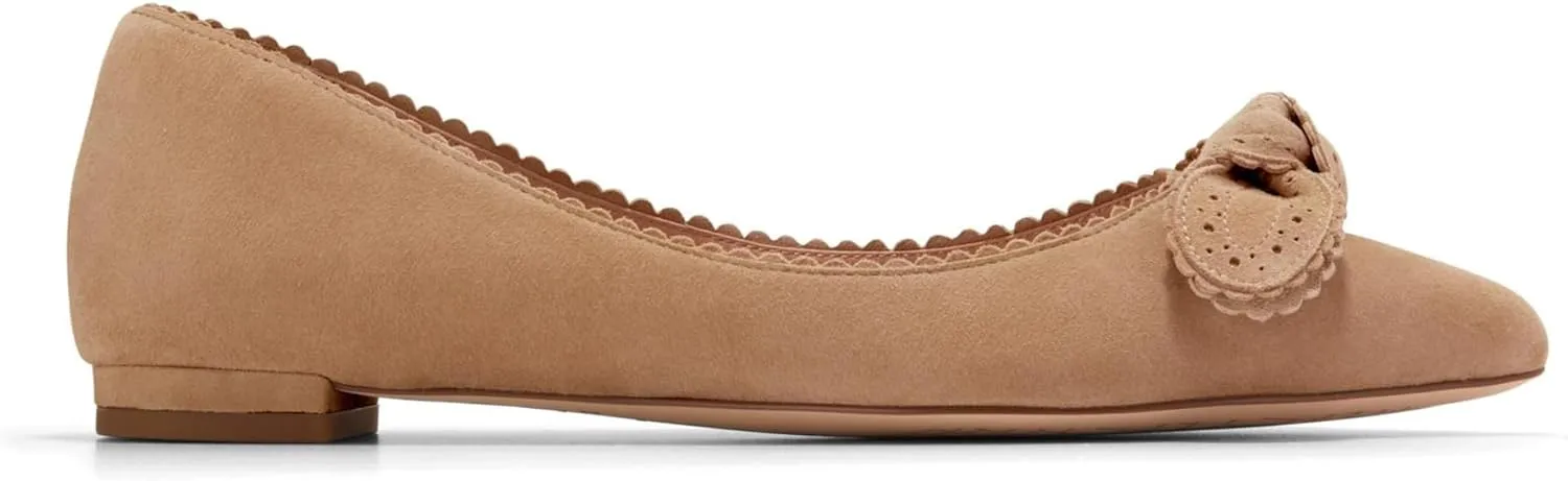 Cole Haan Women's Bellport Bow Skimmer Ballet Flat